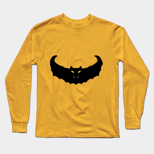 black bat Long Sleeve T-Shirt by Prost City